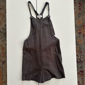 Dark Gray Sleeveless Romper